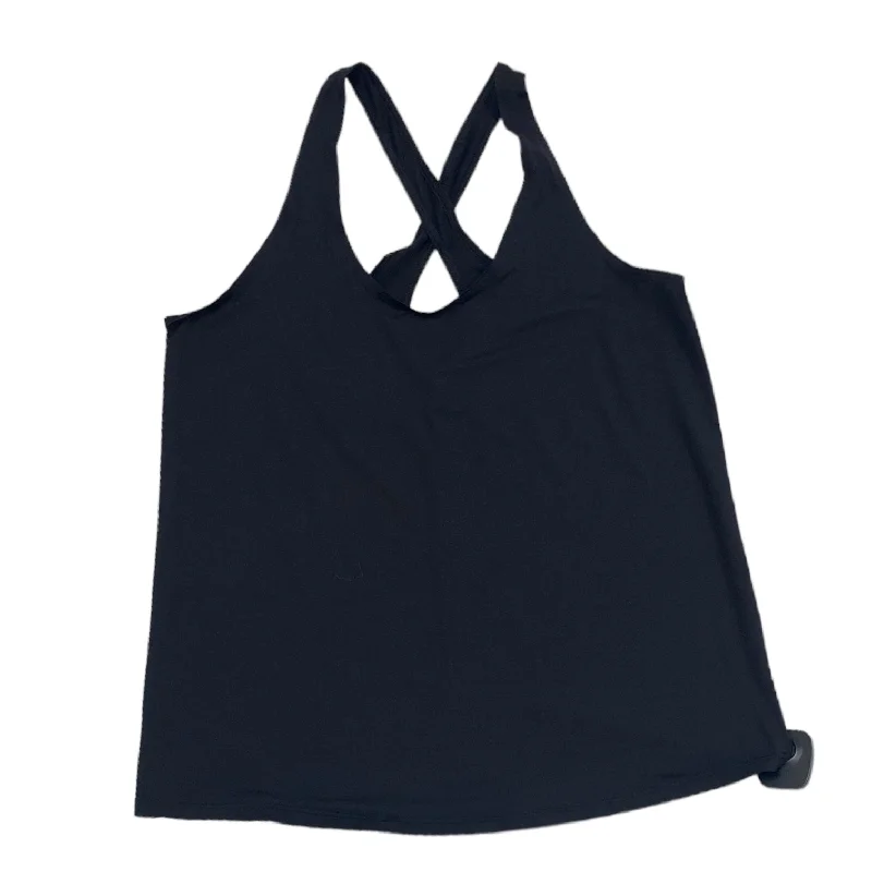 Black Athletic Tank Top Athleta, Size L