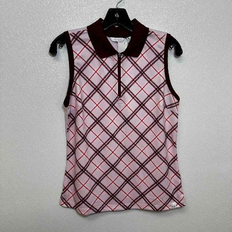 Maroon Athletic Tank Top Clothes Mentor, Size S