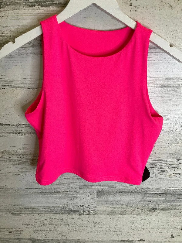 Pink Athletic Tank Top Clothes Mentor, Size M