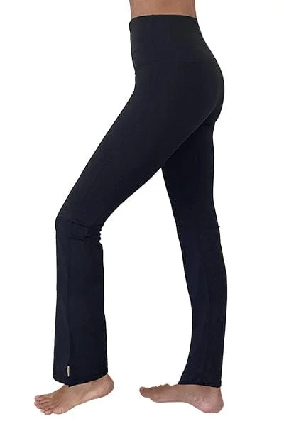 Giselle Straight Leg Pant, Black (Vie Active)