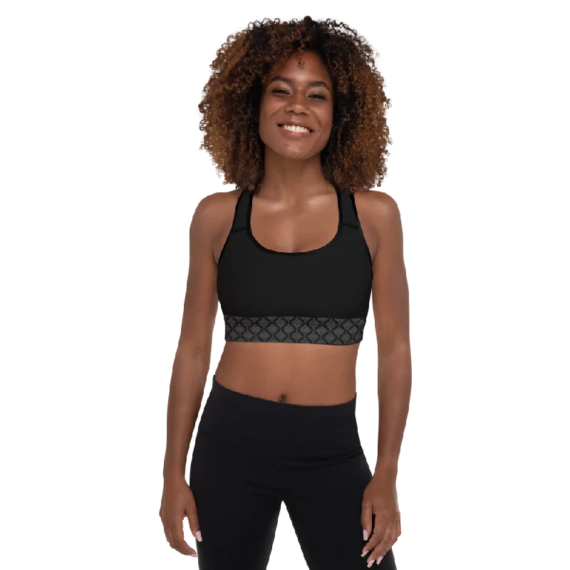 Ahimsa Silver Padded Sports Bra