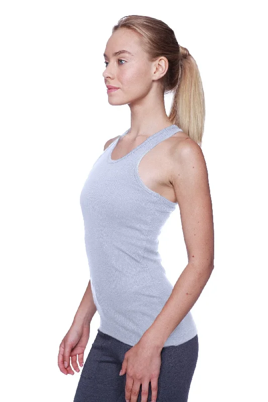 Women's All-American Racerback Tank Top (Heather Grey)